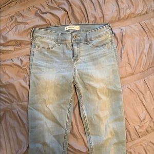 Abercrombie kids girls light denim